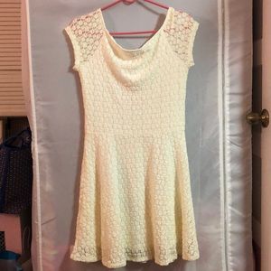 Off white lace dress